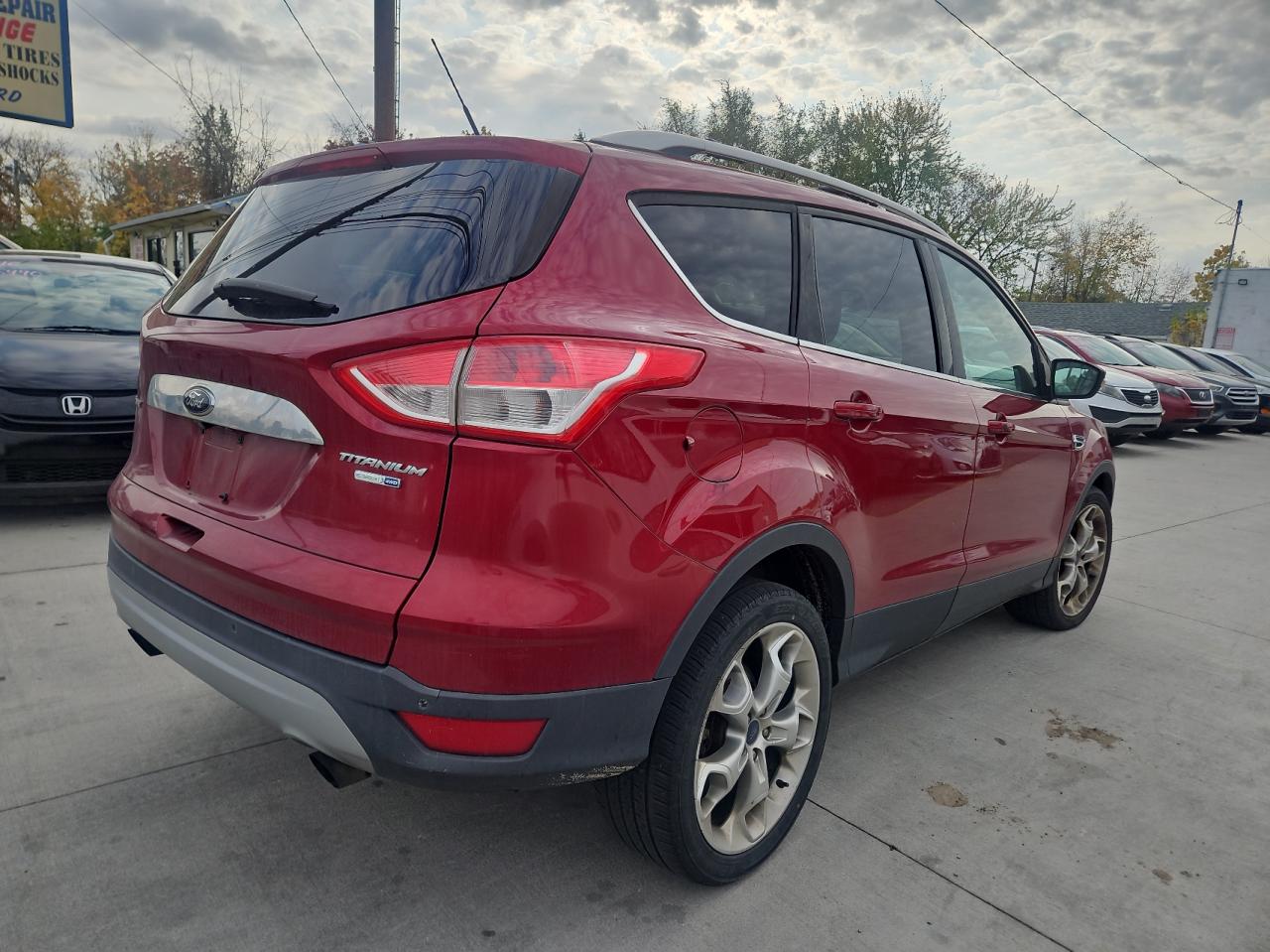 Lot #2942714797 2014 FORD ESCAPE TIT