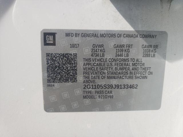 2018 CHEVROLET IMPALA LT - 2G1105S39J9133462
