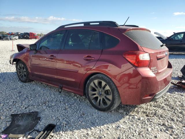 SUBARU IMPREZA SP 2016 red  gas JF1GPAP68G9222842 photo #3