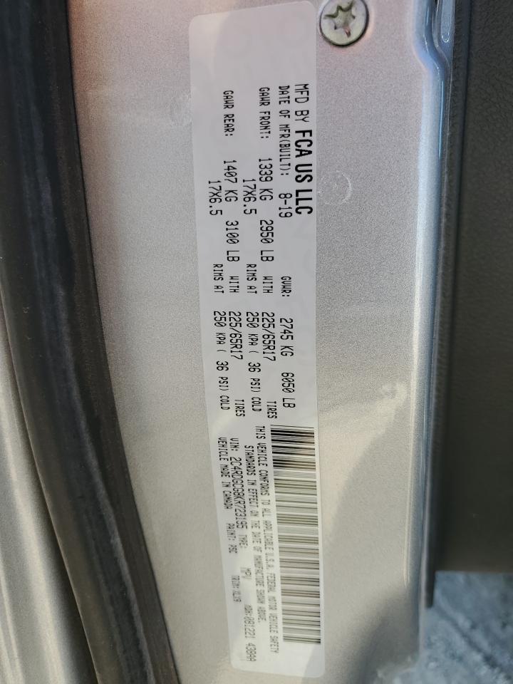 Lot #2912078560 2019 DODGE GRAND CARA