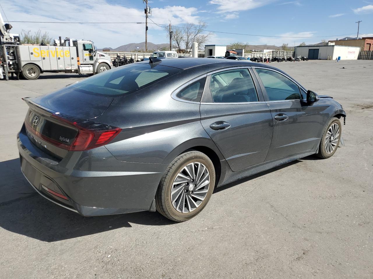 Lot #3029594085 2023 HYUNDAI SONATA HYB