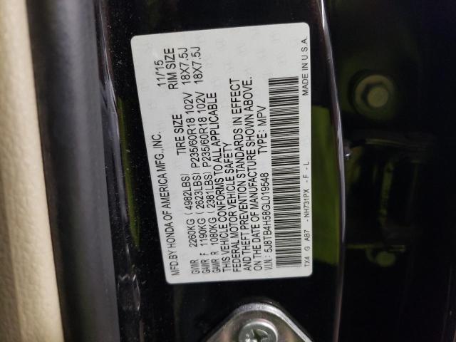 2016 ACURA RDX TECHNO - 5J8TB4H58GL019548