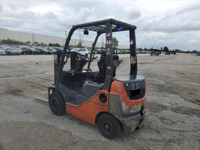 TOYOTA FORKLIFT 2013 orange   M1AF27 photo #4