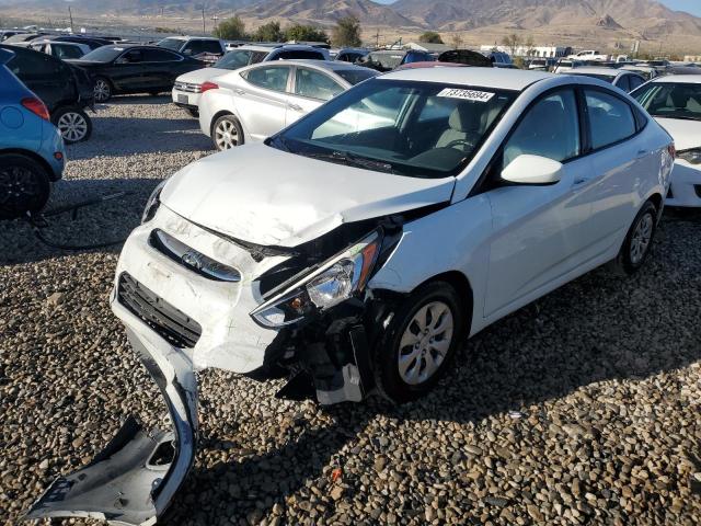 HYUNDAI ACCENT GLS 2015 white  gas KMHCT4AE0FU795702 photo #1