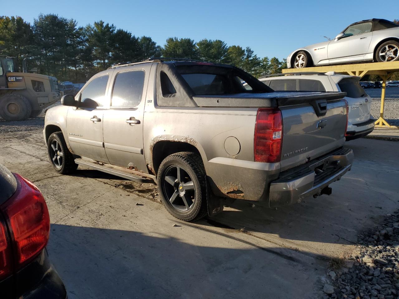 CHEVROLET AVALANCHE 2007 gray  flexible fuel 3GNFK12317G145501 photo #3