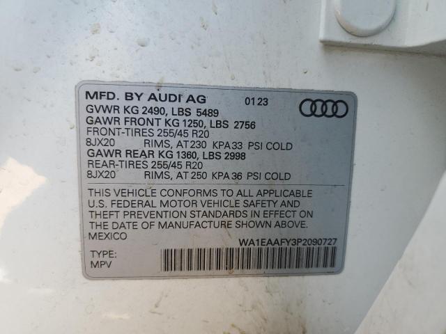 2023 AUDI Q5 PREMIUM - WA1EAAFY3P2090727