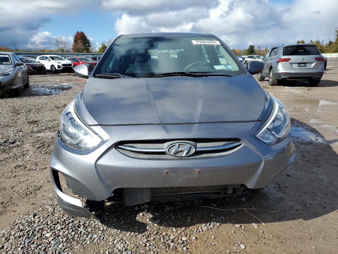 Lot #2974494516 2017 HYUNDAI ACCENT SE