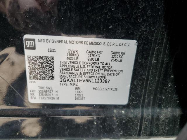 2022 GMC TERRAIN SL - 3GKALTEV5NL123387