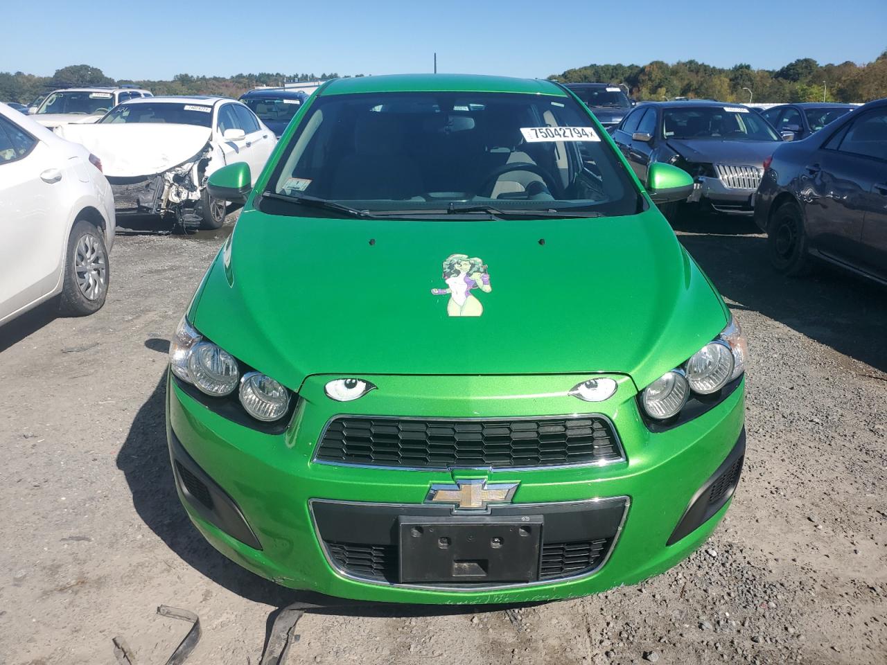 Lot #2925989779 2015 CHEVROLET SONIC LT