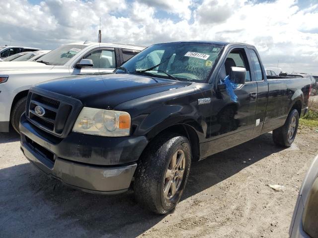 FORD F150 2005 black  gas 1FTRF12WX5NA36835 photo #1