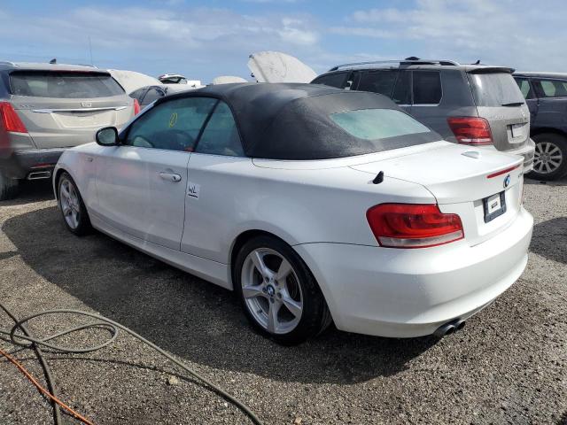 BMW 128 I 2013 white converti gas WBAUL7C56DVU09165 photo #3