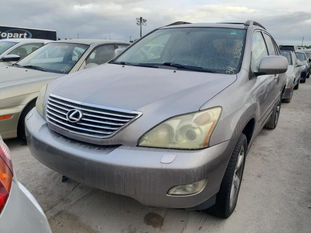 LEXUS RX 330 2005 silver  gas JTJGA31U450058843 photo #1