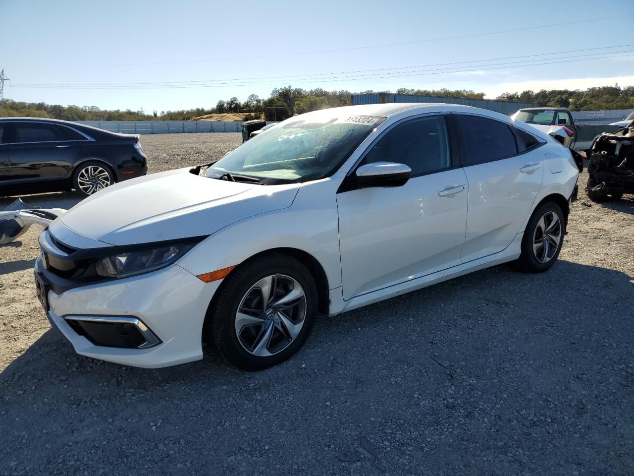 Lot #3025867492 2020 HONDA CIVIC LX