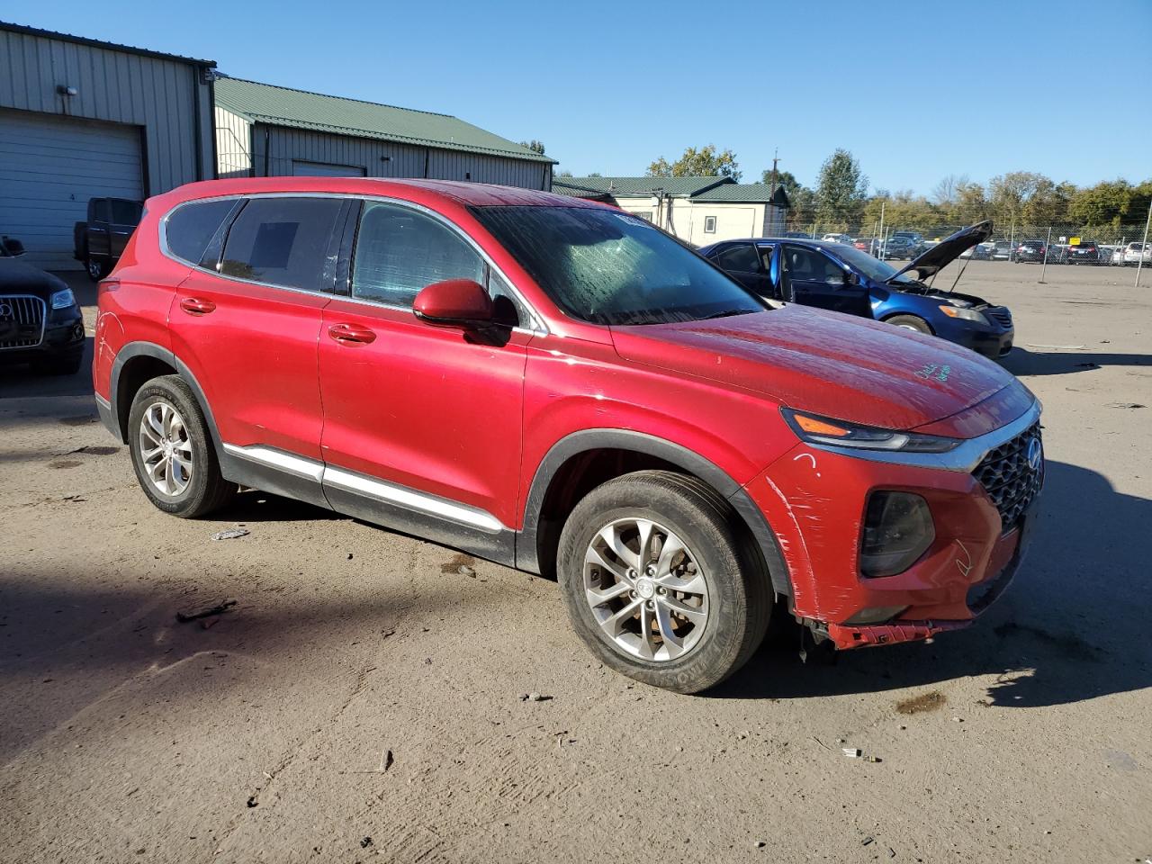 Lot #2928641909 2020 HYUNDAI SANTA FE S