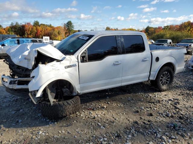 FORD F150 SUPER 2019 white  gas 1FTEW1E50KFB56361 photo #1