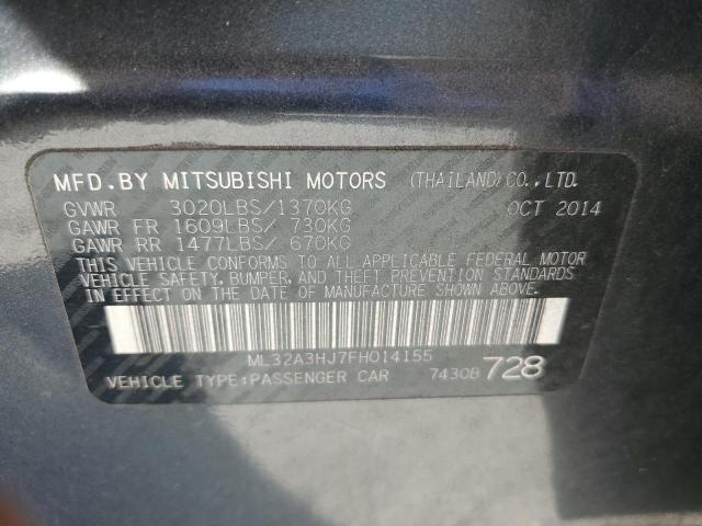 2015 MITSUBISHI MIRAGE DE - ML32A3HJ7FH014155