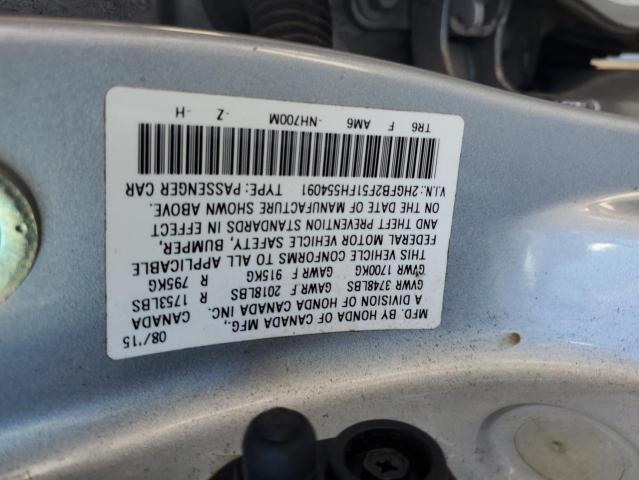 2015 HONDA CIVIC LX - 2HGFB2F51FH554091