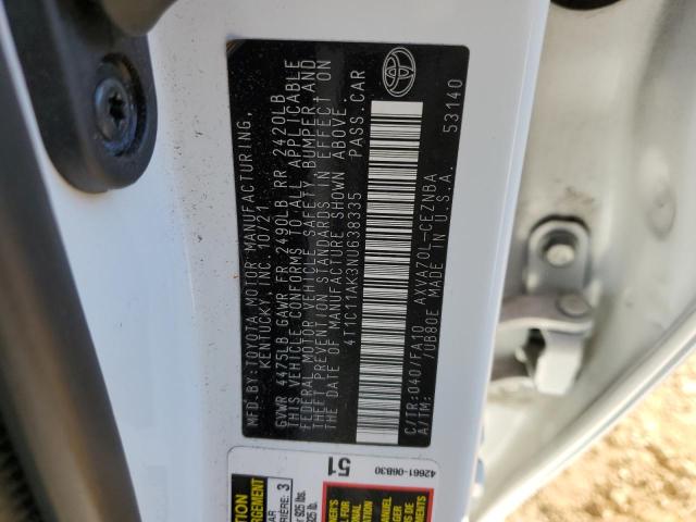 2022 TOYOTA CAMRY LE - 4T1C11AK3NU638335