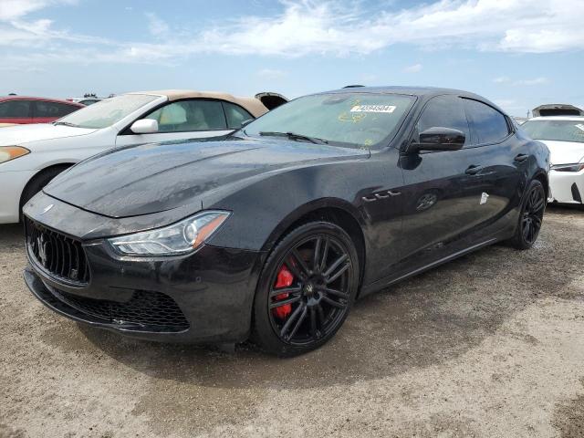 MASERATI GHIBLI S 2017 black  gas ZAM57RTS6H1249973 photo #1