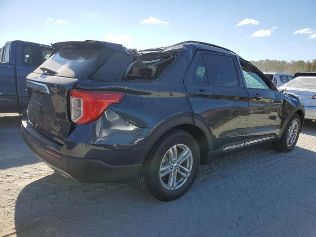 FORD EXPLORER X 2022 blue  gas 1FMSK7DH8NGA71789 photo #4