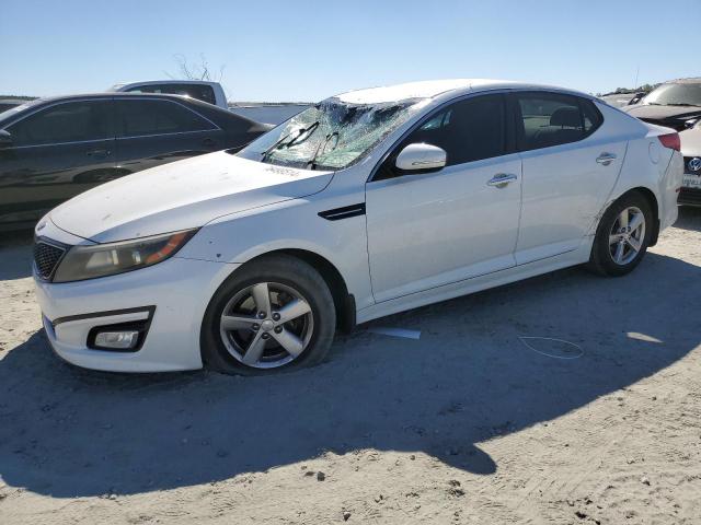 KIA OPTIMA LX 2015 white  gas 5XXGM4A71FG457395 photo #1