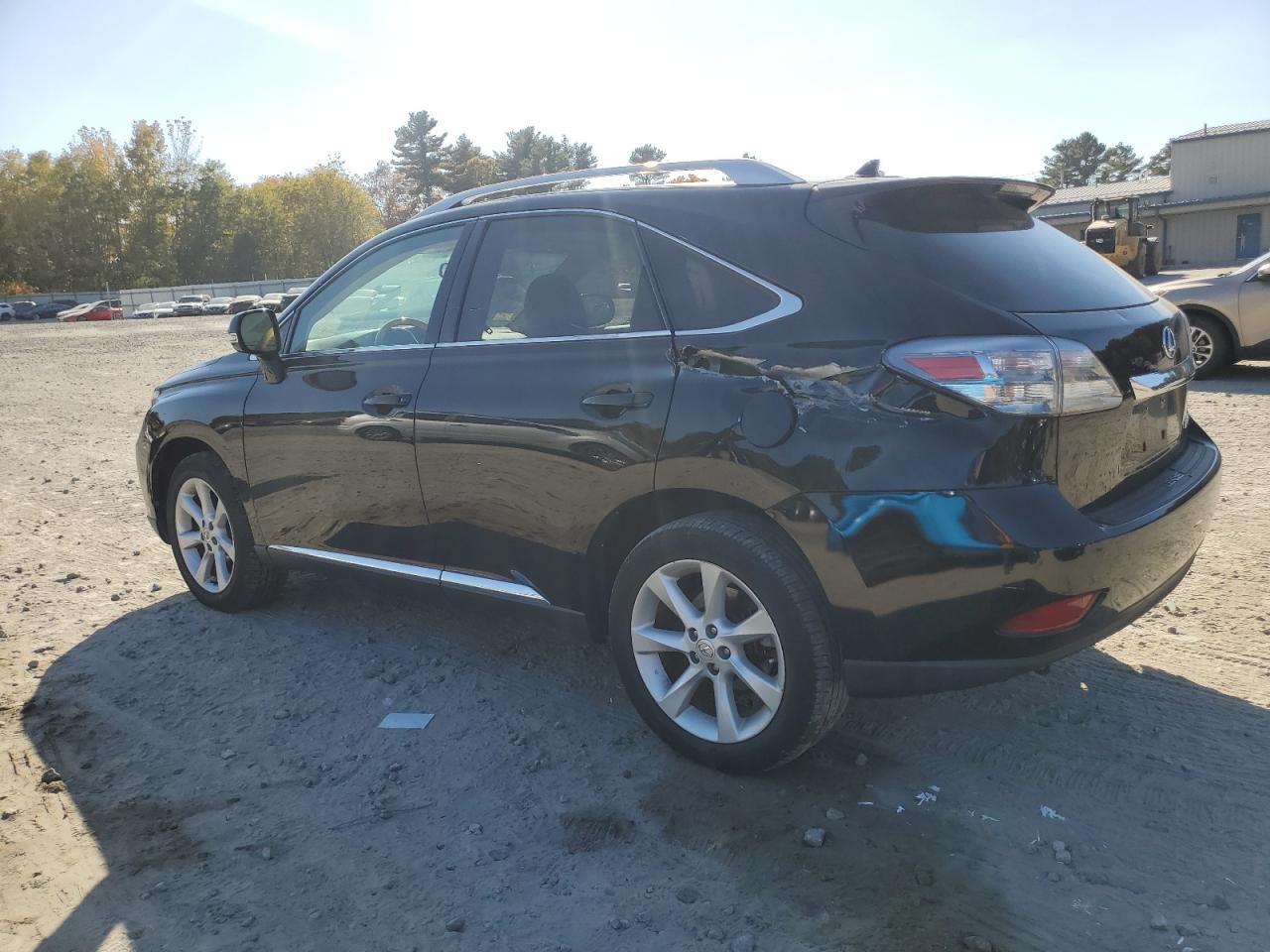 LEXUS RX 350 2012 black  gas 2T2BK1BA7CC145802 photo #3