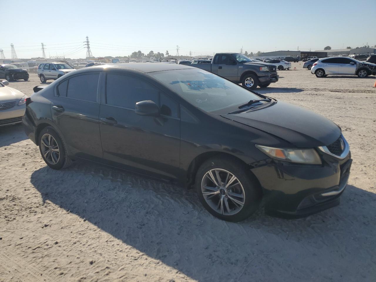 Lot #3044586213 2013 HONDA CIVIC LX