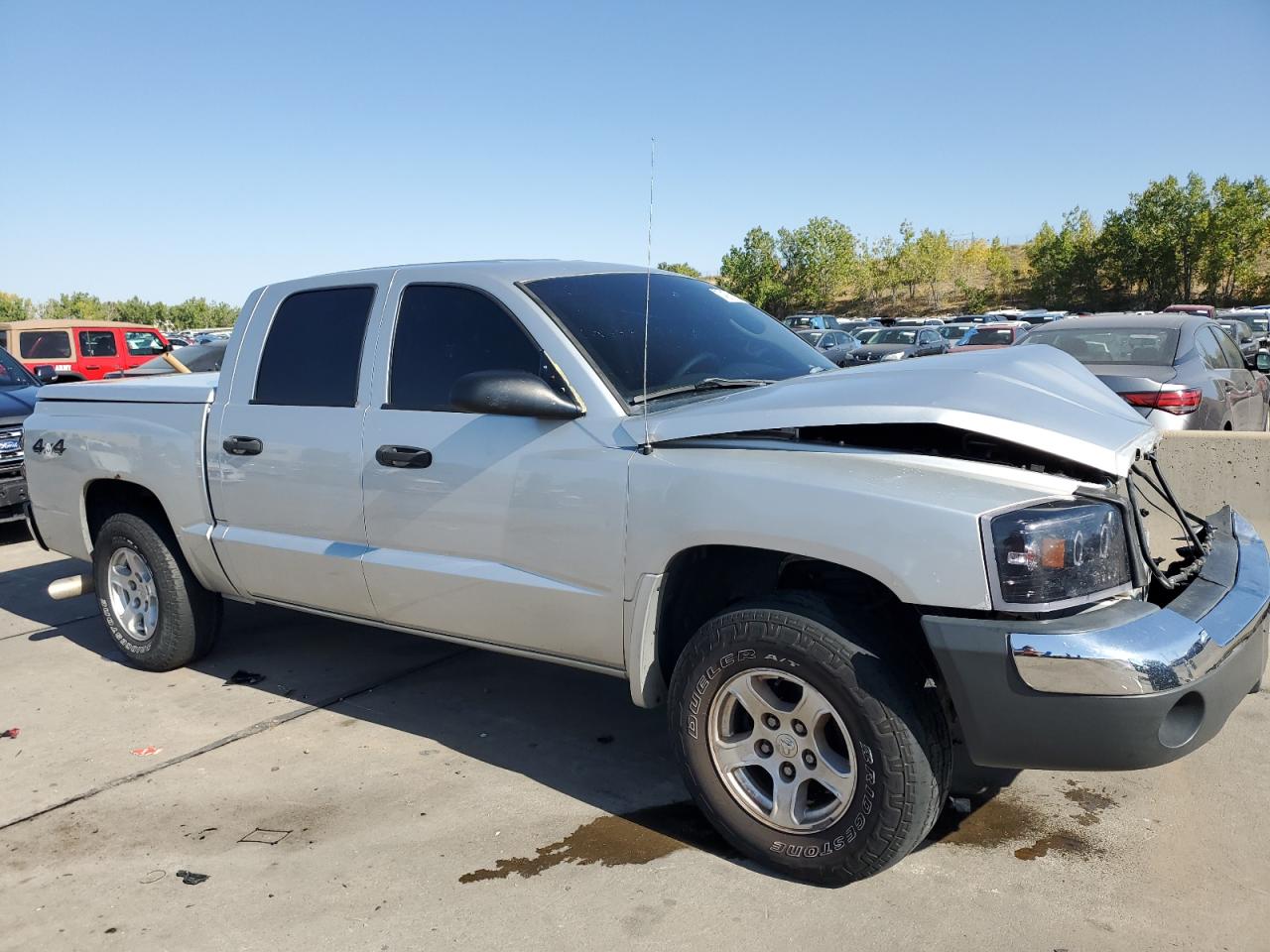 Lot #2895836740 2005 DODGE DAKOTA QUA