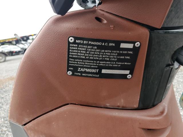 2013 PIAGGIO BV 350 ZAPM690T3D5001679