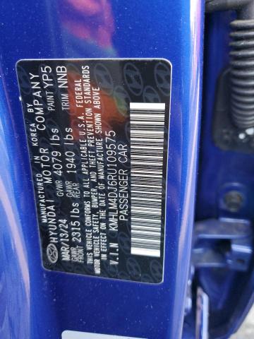 2024 HYUNDAI ELANTRA BL - KMHLM4DJ6RU109575