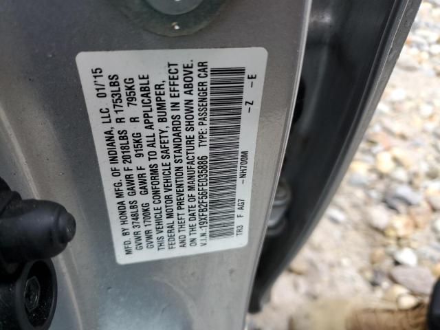 2015 HONDA CIVIC LX - 19XFB2F56FE035886