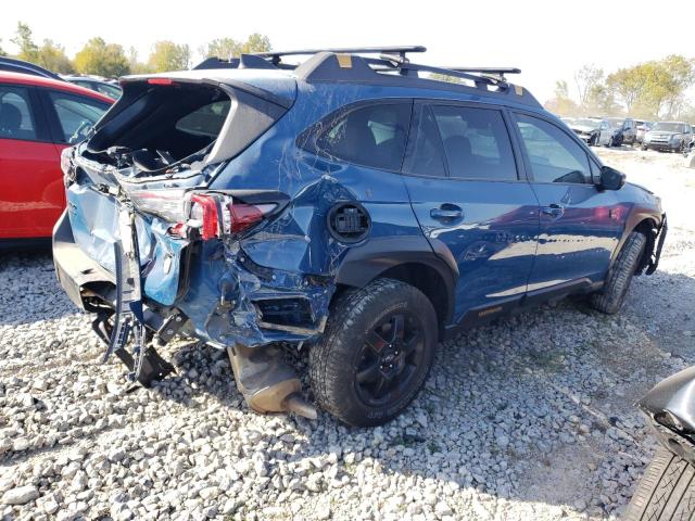 SUBARU OUTBACK WI 2022 blue  gas 4S4BTGUD8N3182506 photo #4