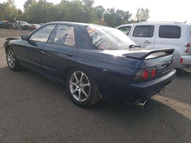 NISSAN SKYLINE 1989 blue   HNR32002973 photo #3