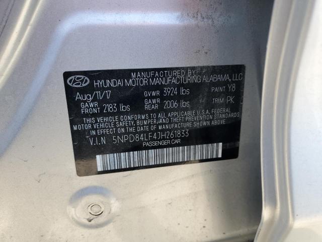 2018 HYUNDAI ELANTRA SE - 5NPD84LF4JH261833