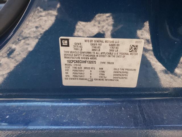 2017 CHEVROLET SILVERADO - 1GCPCNECXHF132875