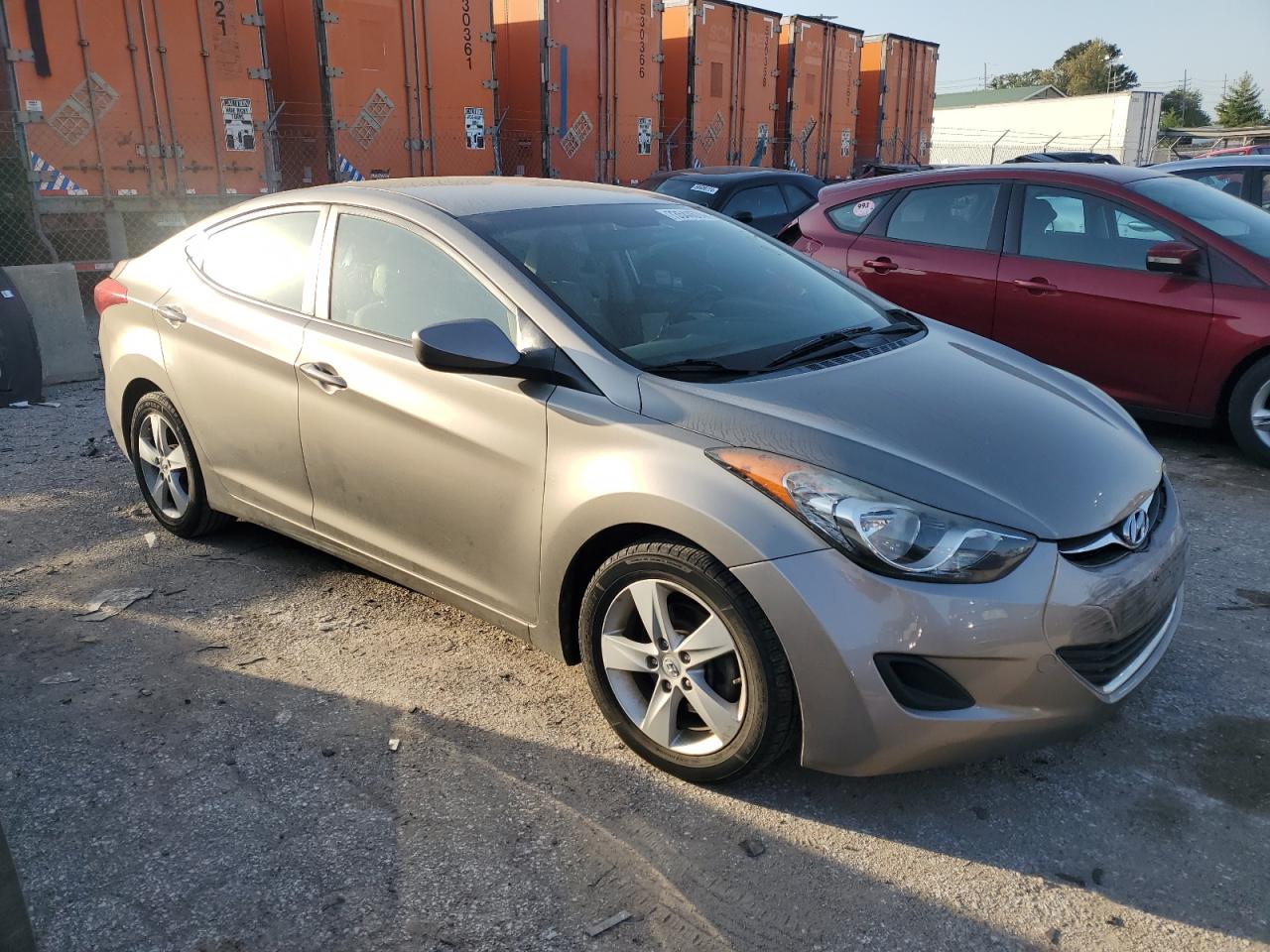 Lot #3024820360 2013 HYUNDAI ELANTRA GL