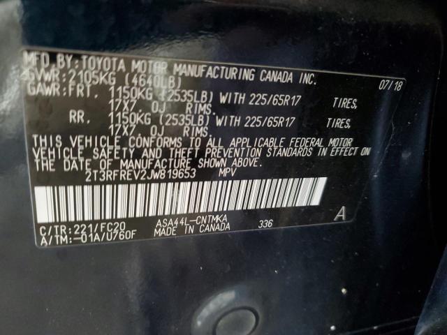 2018 TOYOTA RAV4 ADVEN - 2T3RFREV2JW819653
