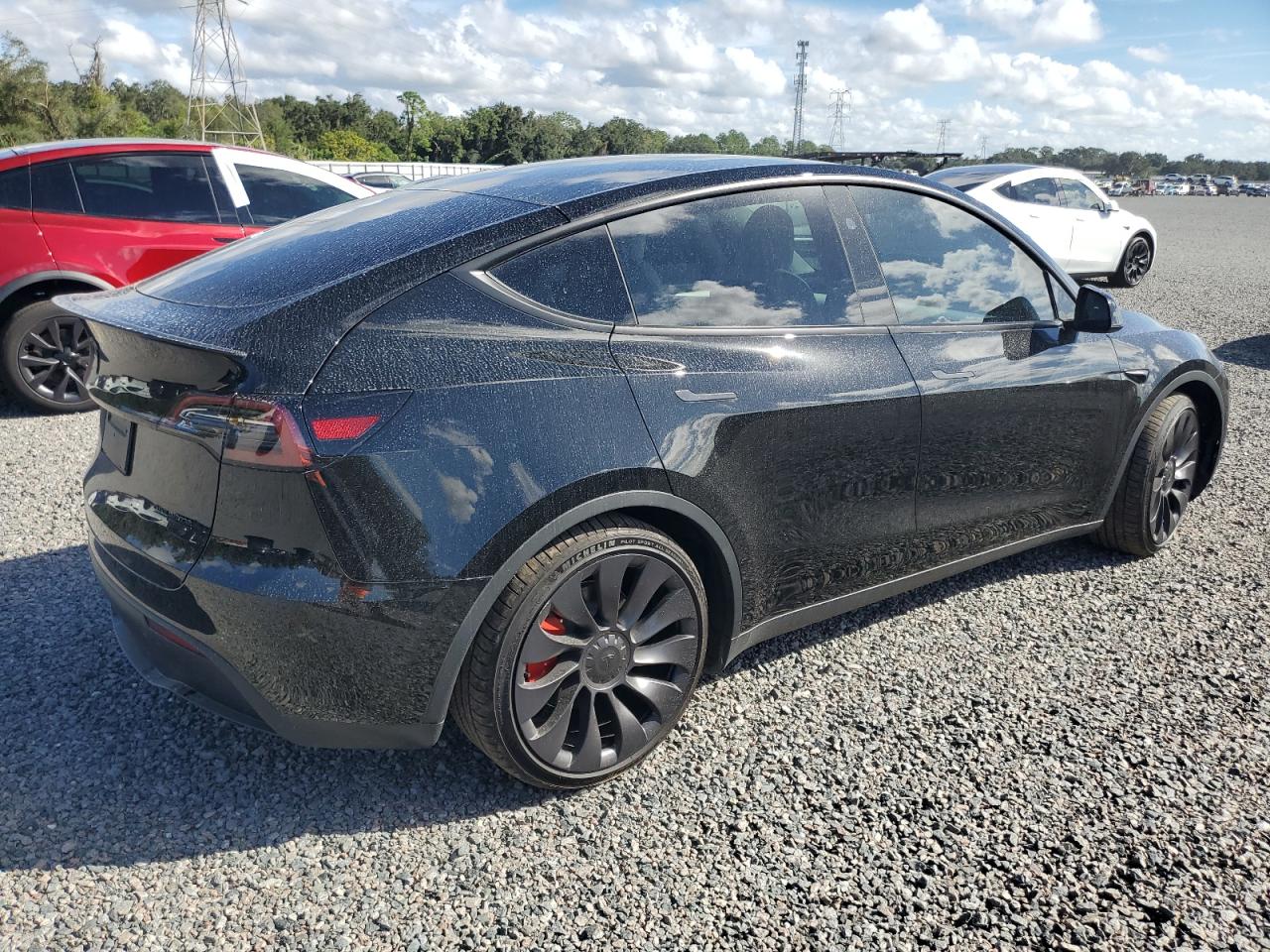 Lot #2989157728 2024 TESLA MODEL Y