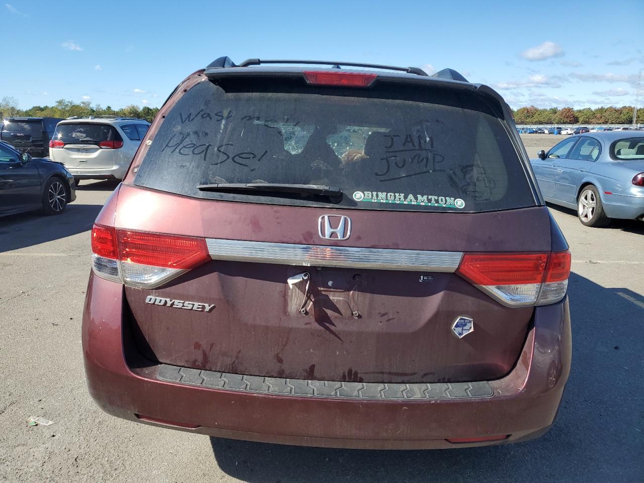 Lot #3030638094 2016 HONDA ODYSSEY EX