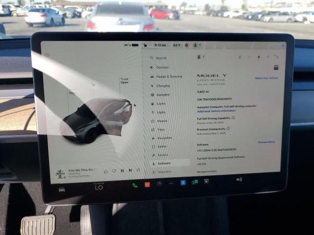 2024 TESLA MODEL Y 7SAYGDEE3RA236473