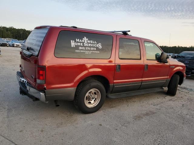 FORD EXCURSION 2005 burgundy 4dr spor gas 1FMNU40LX5EB61764 photo #4