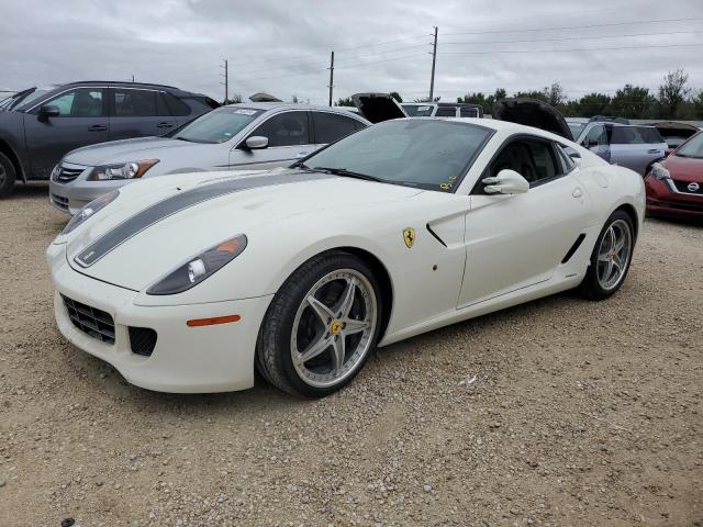 FERRARI 599 GTB FI 2010 white  gas ZFF60FCA0A0173683 photo #1