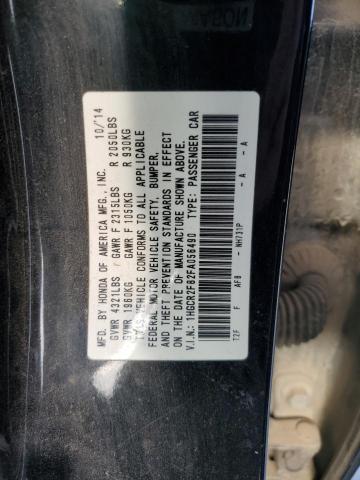 2015 HONDA ACCORD EXL - 1HGCR2F82FA056490