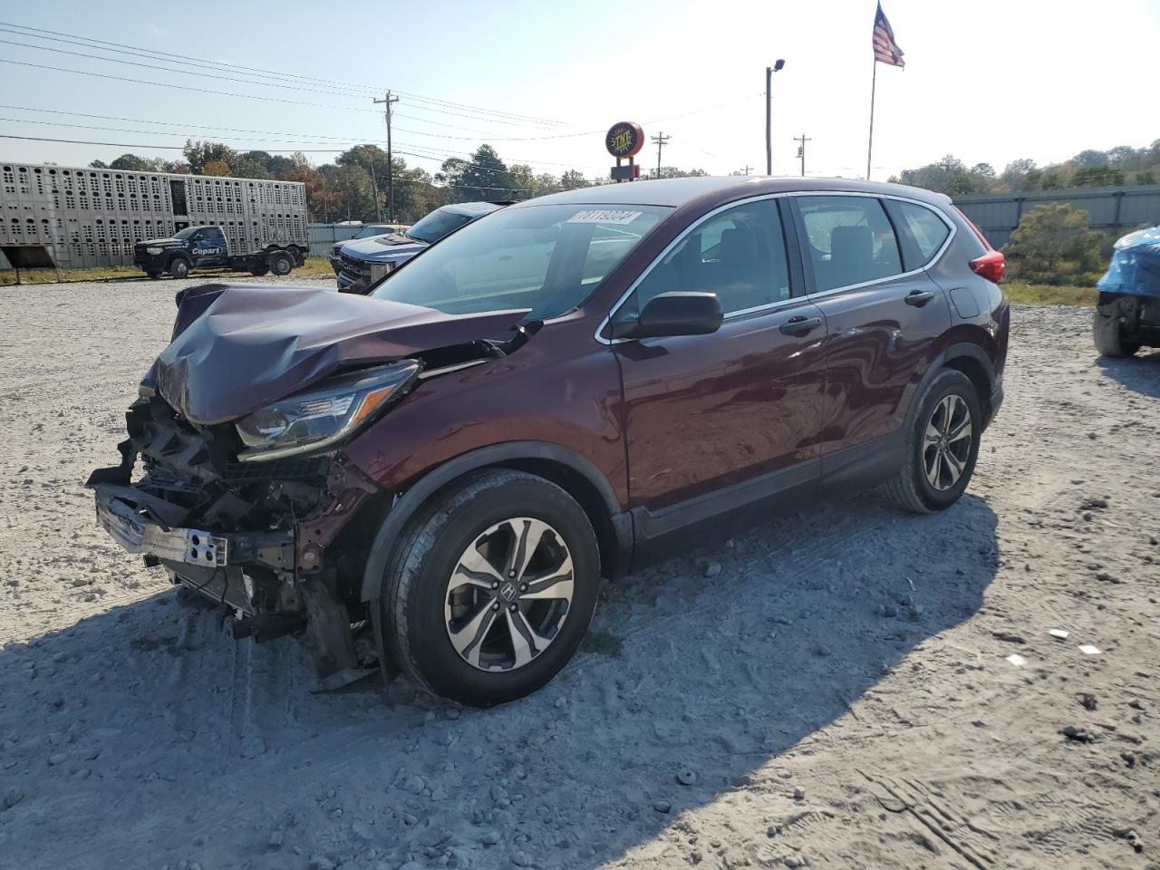 7FARW5H34HE010596 HONDA CRV LX 2017