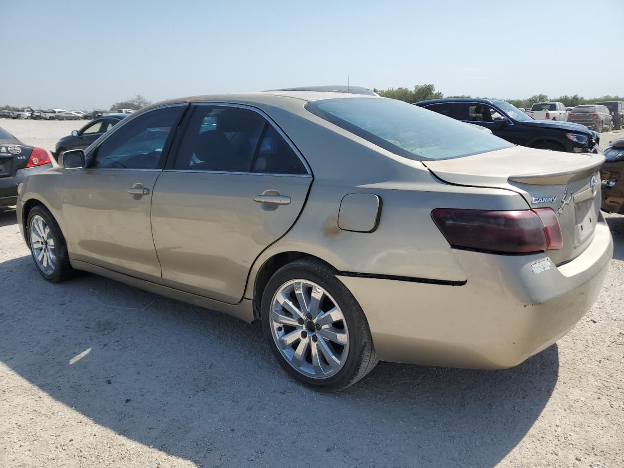 TOYOTA CAMRY CE 2007 gold sedan 4d gas 4T1BE46K37U085263 photo #3