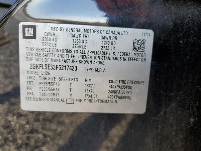 2015 GMC TERRAIN SL - 2GKFLSE33F6217420