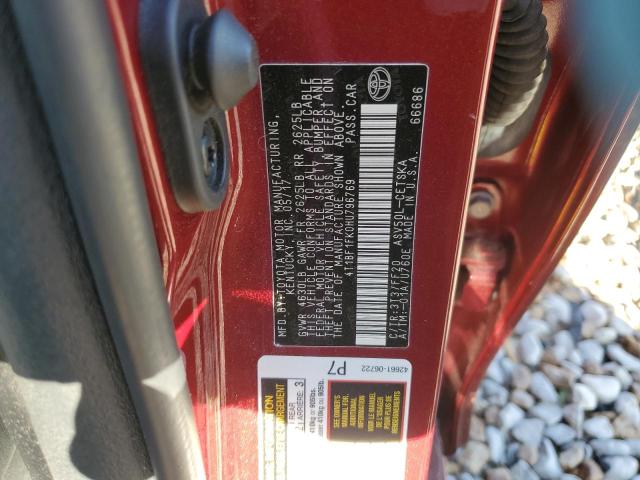 2017 TOYOTA CAMRY LE - 4T1BF1FK0HU796769