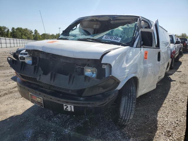CHEVROLET EXPRESS G1 2014 white  gas 1GCSGAFX5E1143610 photo #1