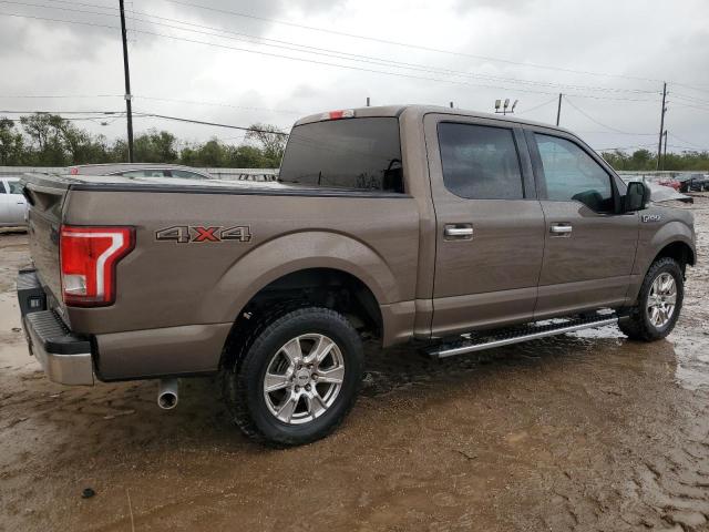 FORD F150 SUPER 2016 brown crew pic gas 1FTEW1EF2GKE41893 photo #4