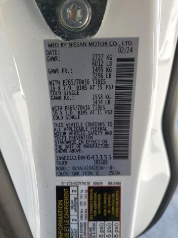 2024 NISSAN FRONTIER S - 1N6ED1CL6RN641155